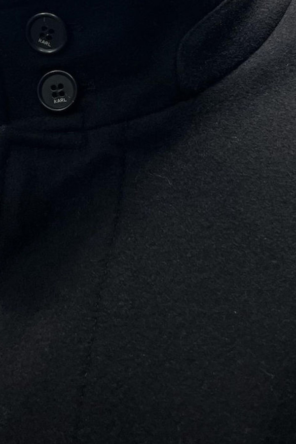 ΠΑΛΤΟ KARL LAGERFELD - 990 ΜΑΥΡΟ